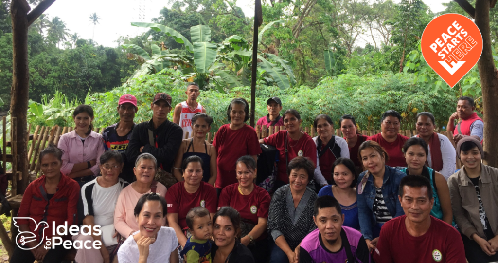 A group of women peacebuilders
